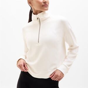 Athleta Seasoft Quarter Zip